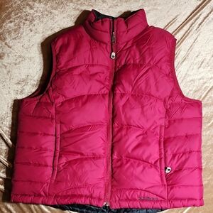 L.L. Bean Fuchsia Puffer Vest for Kids